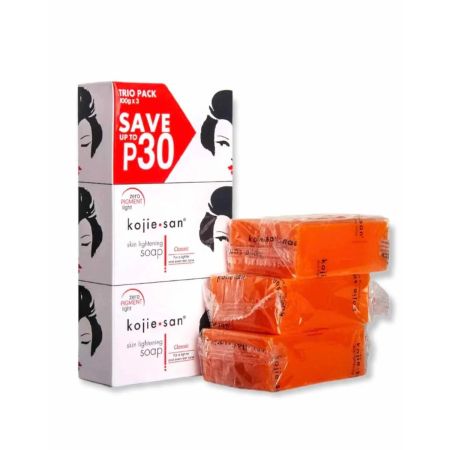 Kojie San Skin Lightening Soap 3 X 100g Packet