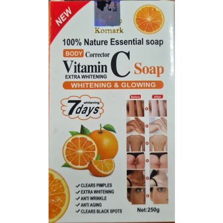 Komark Vitamin C  Whitening & Glowing Soap 250g
