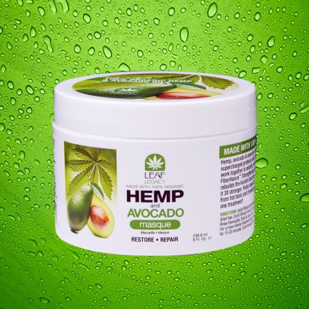 Leaf Legacy Hemp & Avocado Masque 236.6 ml