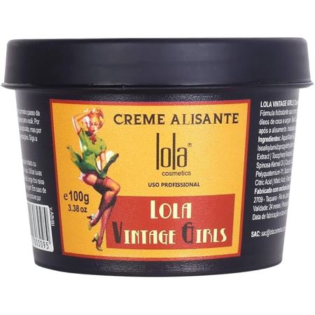 Lola Cosmetics Vintage Girls Pequeno Relaxer Cream 100ml
