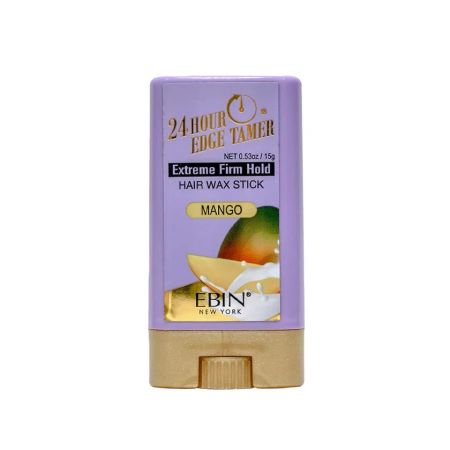 EBIN 24 Hour Edge Tamer Sleek Hair Wax Stick Mango 15gr