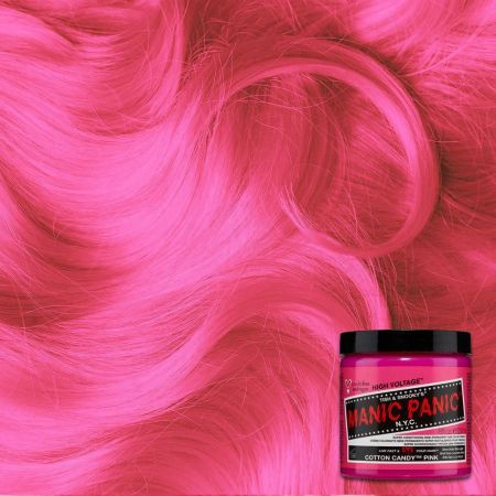Manic Panic High Voltage Cotton Candy Pink Hair Color 118ml