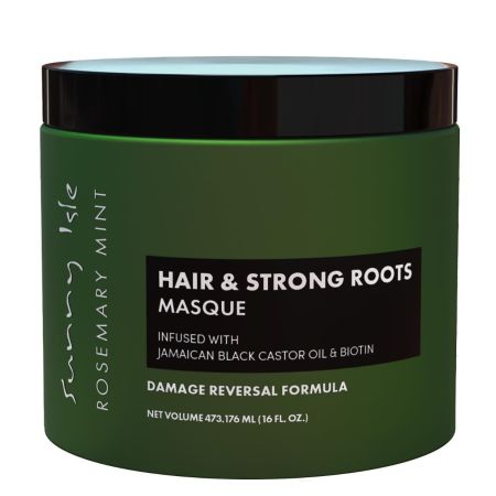 Sunny Isle Rosemary Mint Hair & Strong Roots Masque 473ml