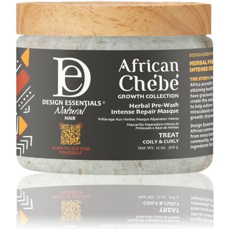 Design Essentials African Chébé Herbal Pre-Wash Intense Repair Masque 306g