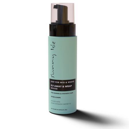 Sunny Isle Just For Wig, Weave, Braid & Extensions - Fly Away & Wrap Mousse 236ml