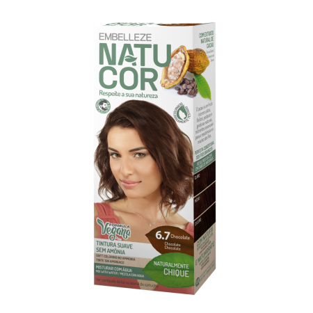 Natucor Vegan Hair Color Cocoa  6.7