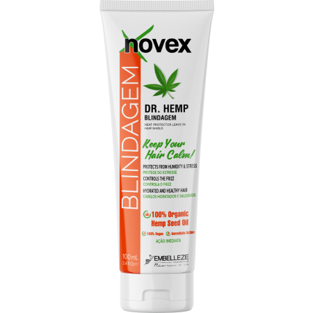 Novex Dr. Hemp Blindagem Heat Protector Leave in 100ml