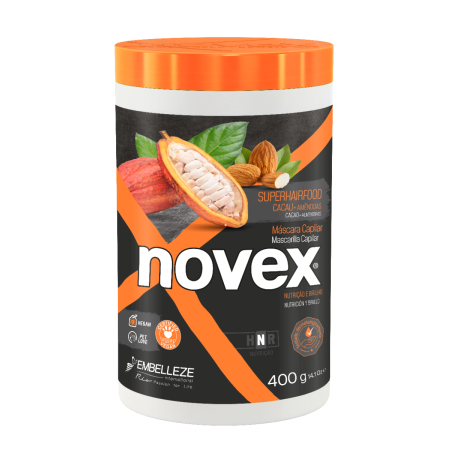 Novex SuperHairFood Cocoa & Almond Mask 400g