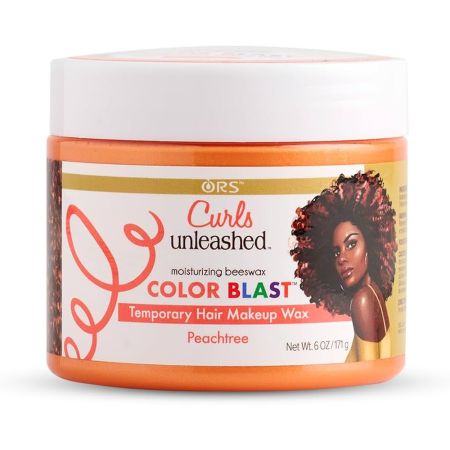 Curls Unleashed Color Blast Temporary Hair Makeup Wax Peachtree 171gr