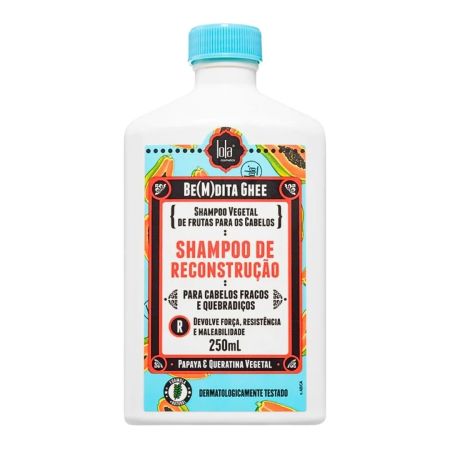 Lola Be(m)dita Ghee - Papaya and Keratin Reconstructing Shampoo 250ml