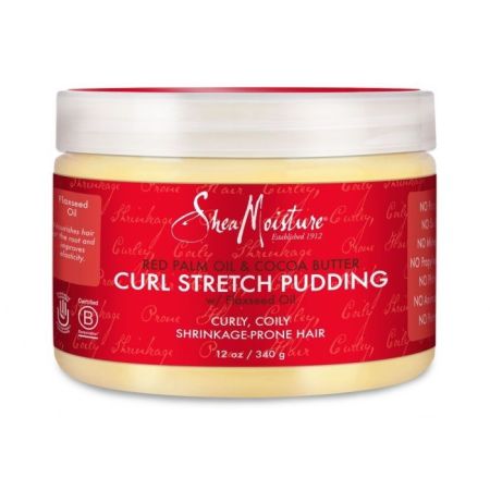 Shea Moisture Red Palm Oil & Cocoa Butter Elongating Puding 12oz