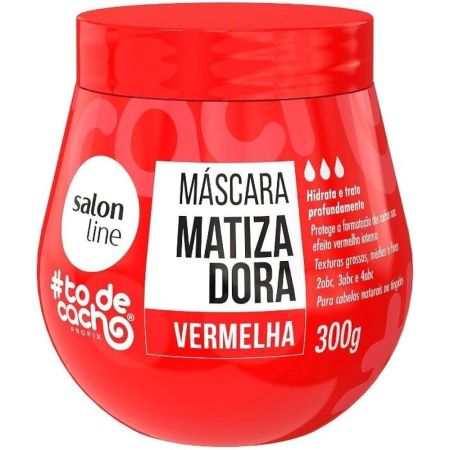 Salon Line Mascara Matizadora Red Toning Mask 300gr