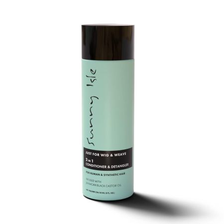 Sunny Isle Just For Wig, Weave, Braid & Extensions - 2in1 Conditioner & Detangler 236ml