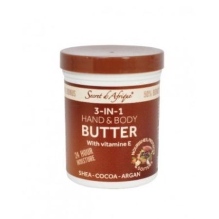 Secret d'Afrique 3 in 1 Hand & Body Butter 360gr