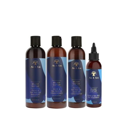 As I Am Dry & Itchy Shampoo, Conditioner, Leave In Conditioner & Oil Treatment Set