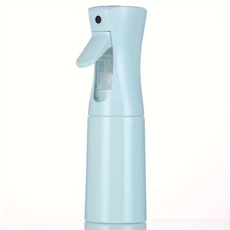 Saifi Hair Spray Bottle Transparent Light Blue 300ml