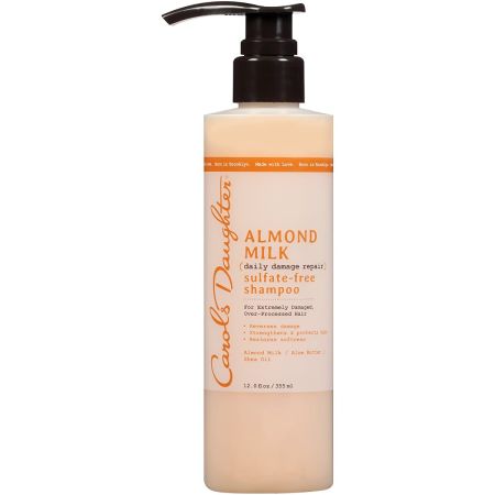 Carols Daughter Almond Milk Daily Damage Repair Sulfate Free Shampoo 12 oz