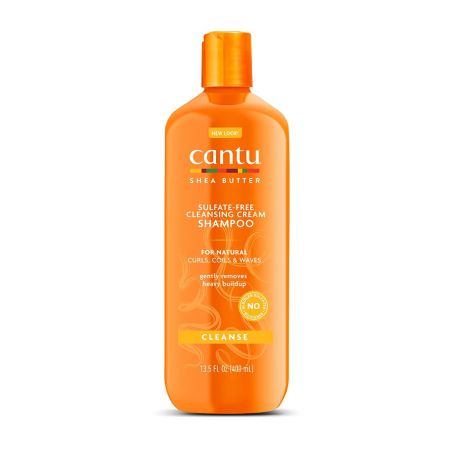 Cantu Shea Butter Natural Hair Sulfate Free Cleansing Cream Shampoo 13.5 oz