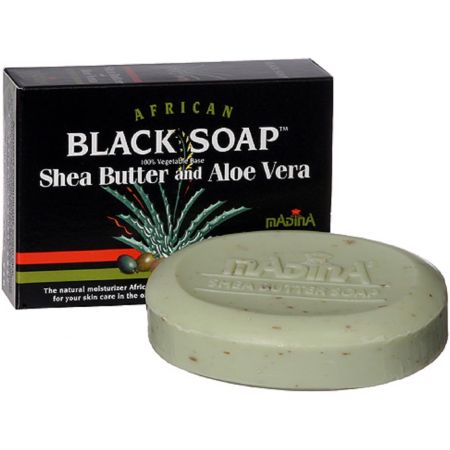 African Formula Black Soap Shea Butter and Aloe Vera 3.5oz