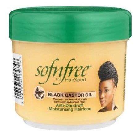 Sofn free Black Castor Oil Anti-Dandruff Hairfood 250ml