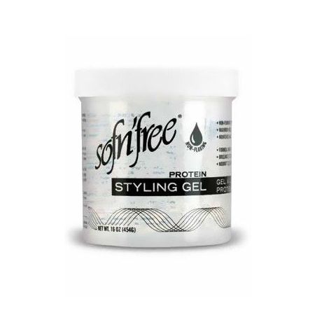Sofn'Free Protein Styling Gel Clear 454 gr