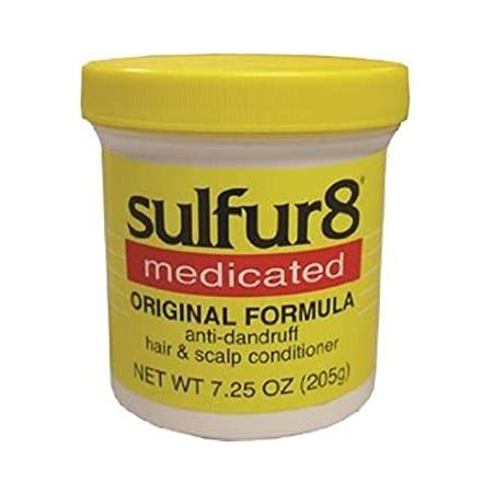 Sulfur 8 Medicated Original Formula Anti Dandruff Hair & Scalp Conditioner 7.25 oz