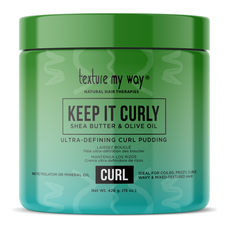 Texture My Way Keep It Curly Ultra Defining Curl Pudding 15 oz