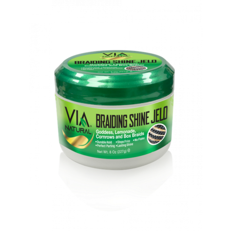 Via Natural Braiding Shine Jelo Regular Strength 227gr