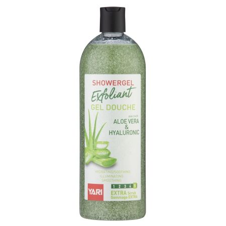 Yari Exfoliant Showergel Aloe Vera & Hyaluronic 1000ml