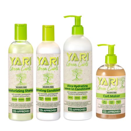 Yari Green Curls Set