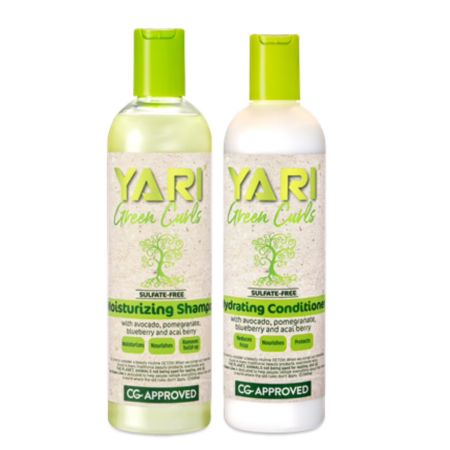 Yari Green Curls Shampoo & Conditioner Set