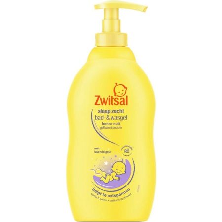 Zwitsal Slaap Zacht Bad- & Wasgel Lavendel 400ml