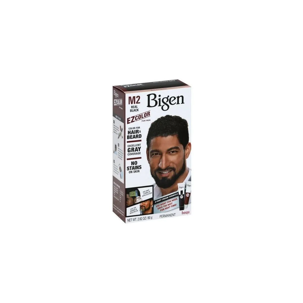 BL Bigen Ez Color For Men M2 Real Black Kit --THREE PACK 787461643563 | UK - View #6